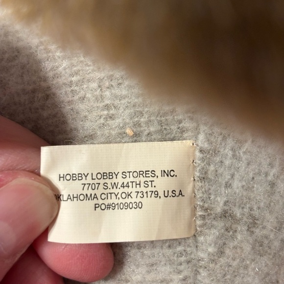 Hobby Lobby Textured Owl Decor - Cream and Brown - Picture 6 of 7